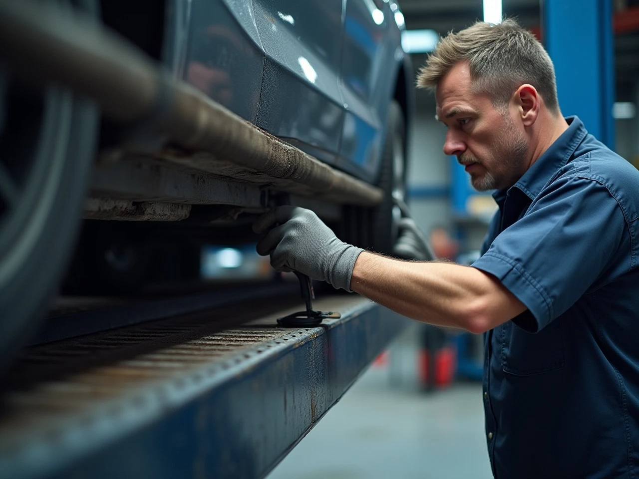 Conseils fixation pot d'échappement