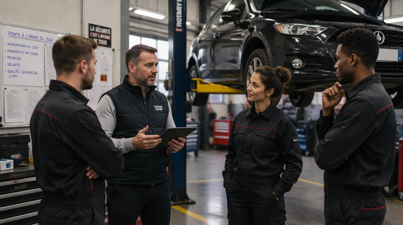 Découvrez les causes et leviers pour booster la productivité de votre garage