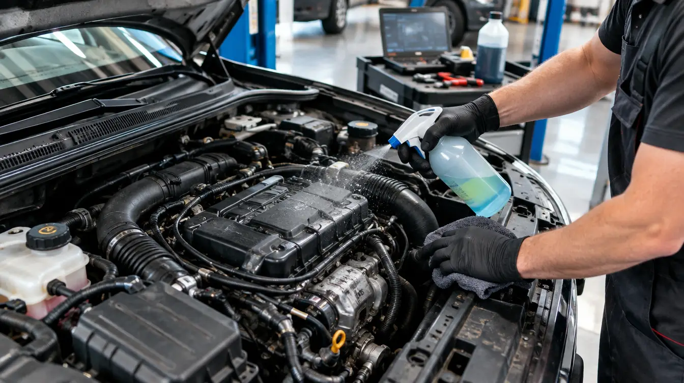 Quel produit pour nettoyer un moteur diesel