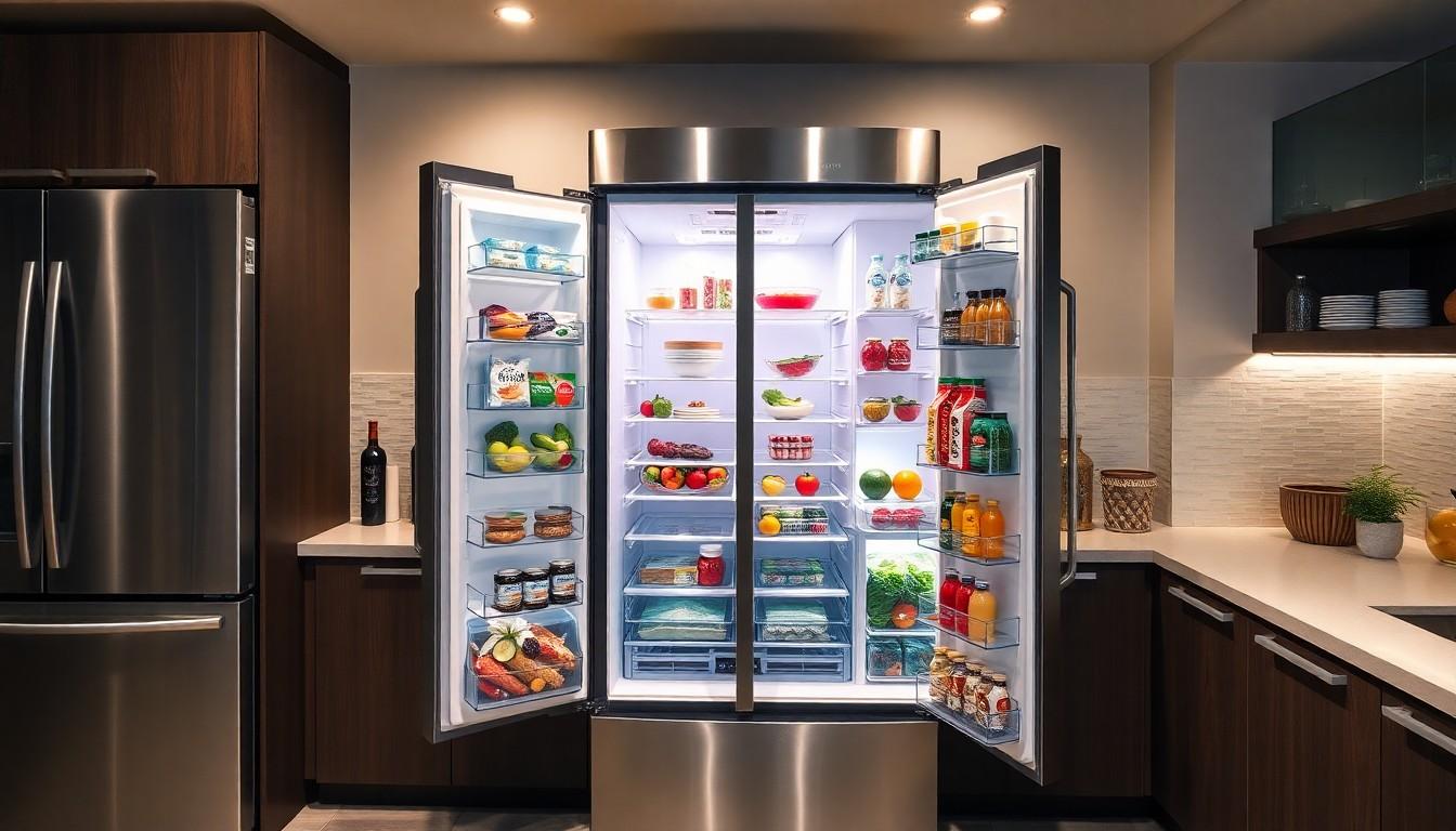 Side By Side Refrigerators