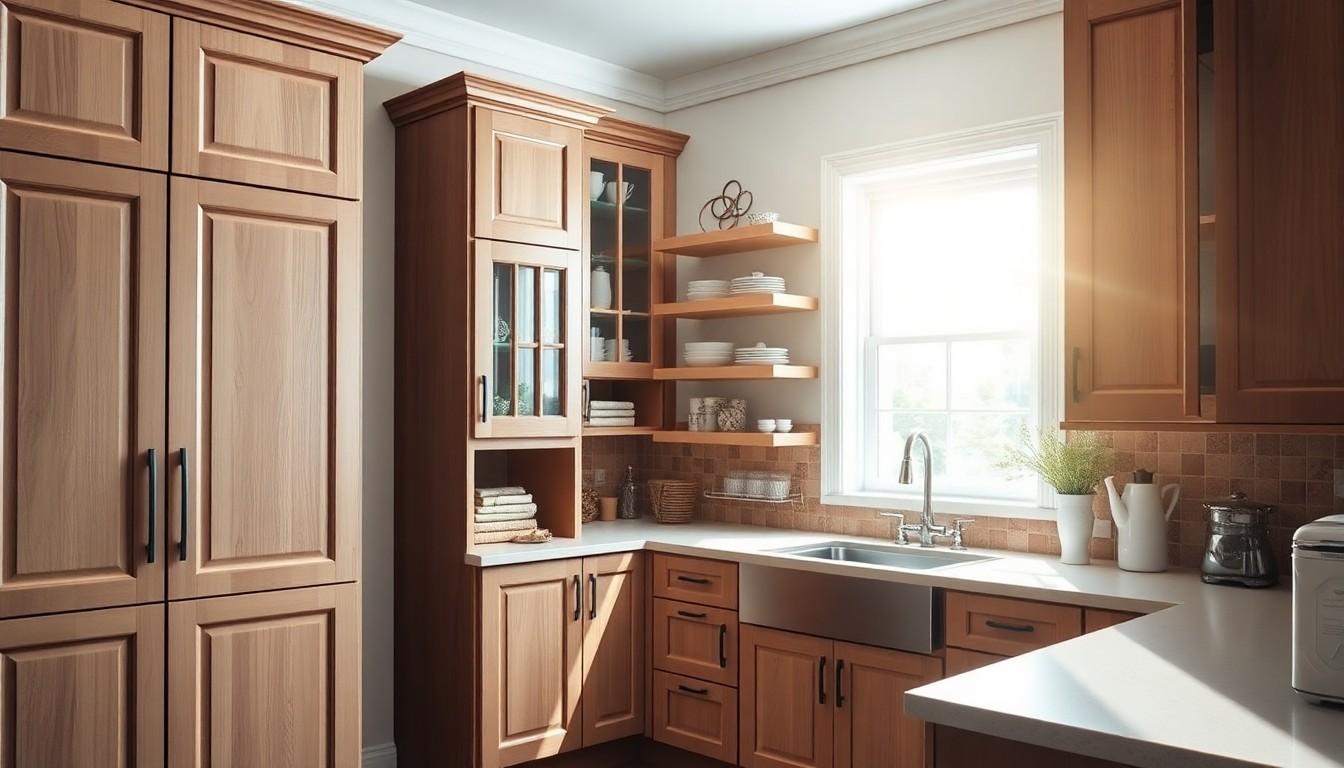 Semi-Custom Kitchen Cabinet