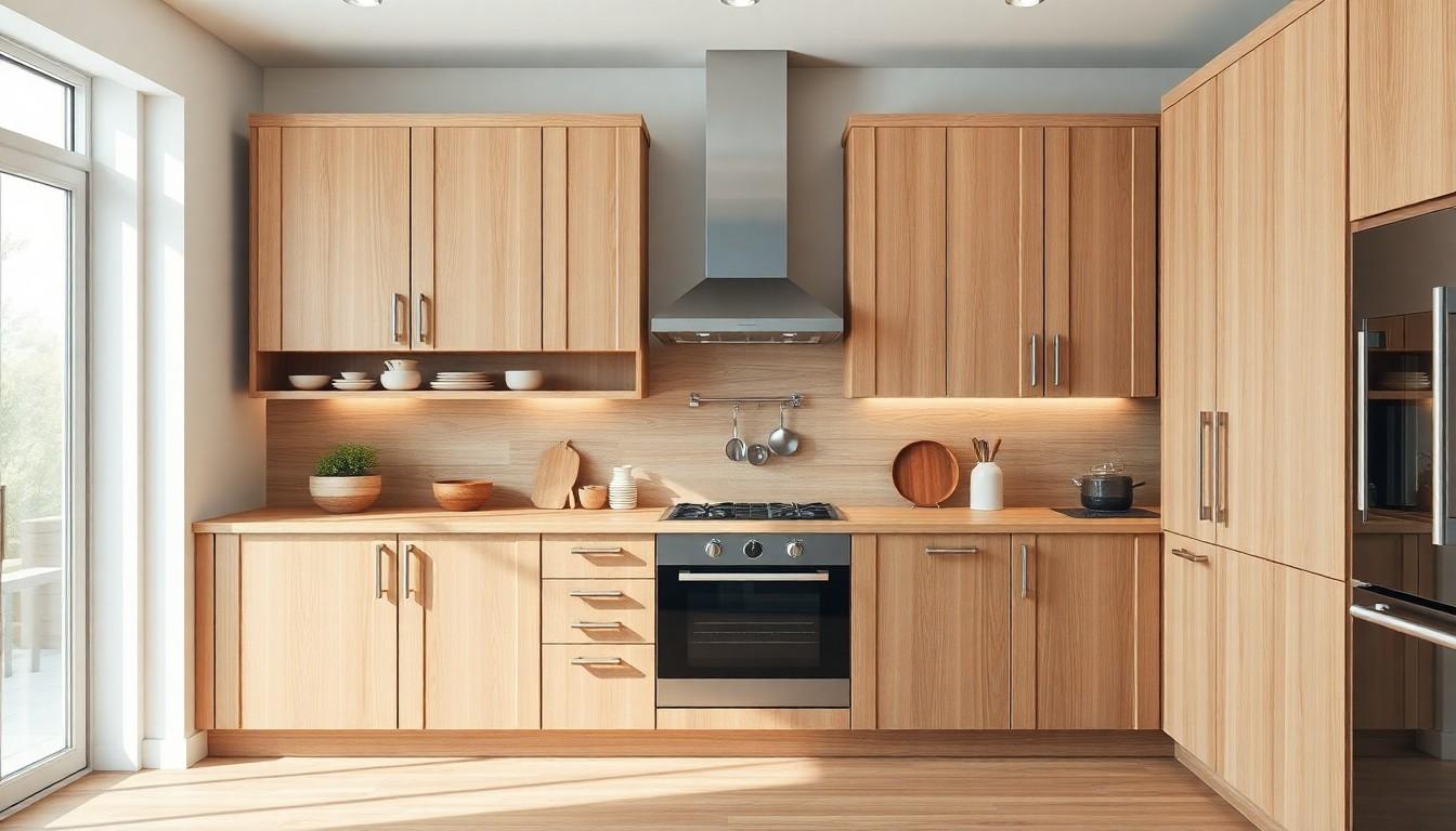 Alder Kitchen Cabinet
