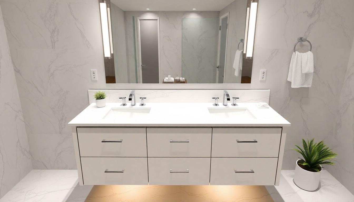 Cultured Granite Vanity Top