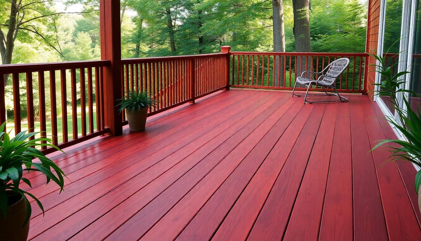 Redwood Decking