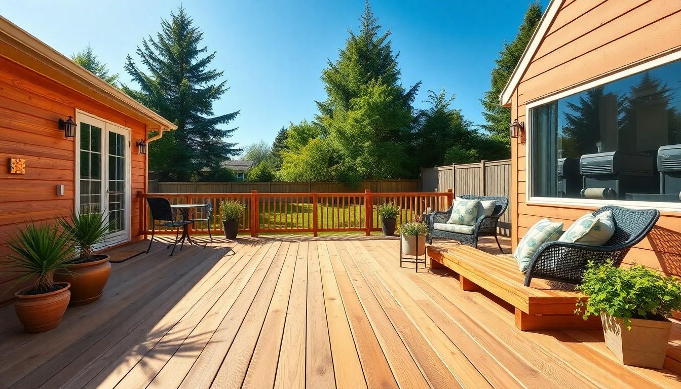 Pine Decking