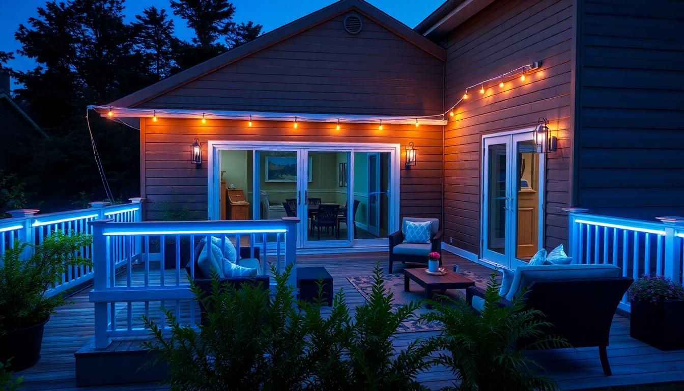 Low Voltage Deck Lighting