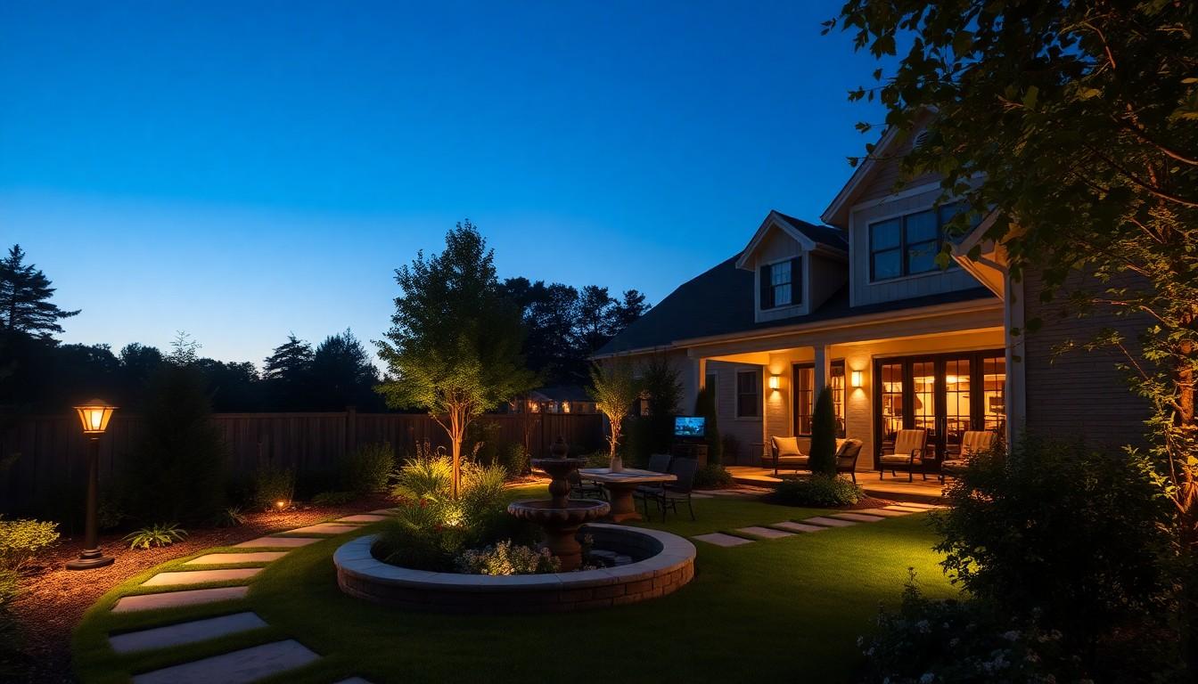 Outdoor Landscape Lighting