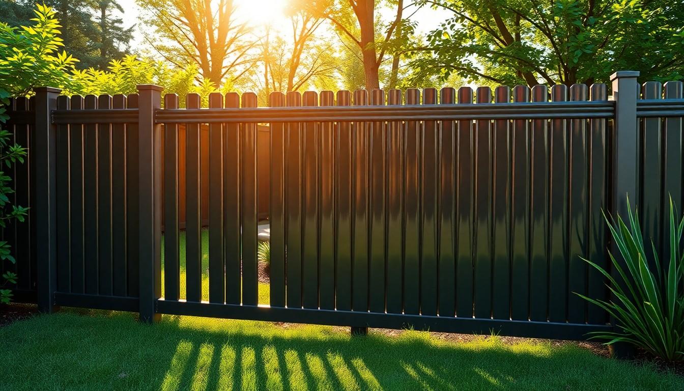 Vinyl Coated Link Fence