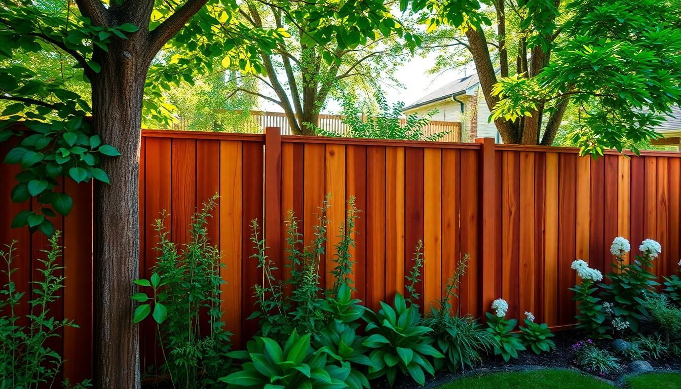 Redwood Fence