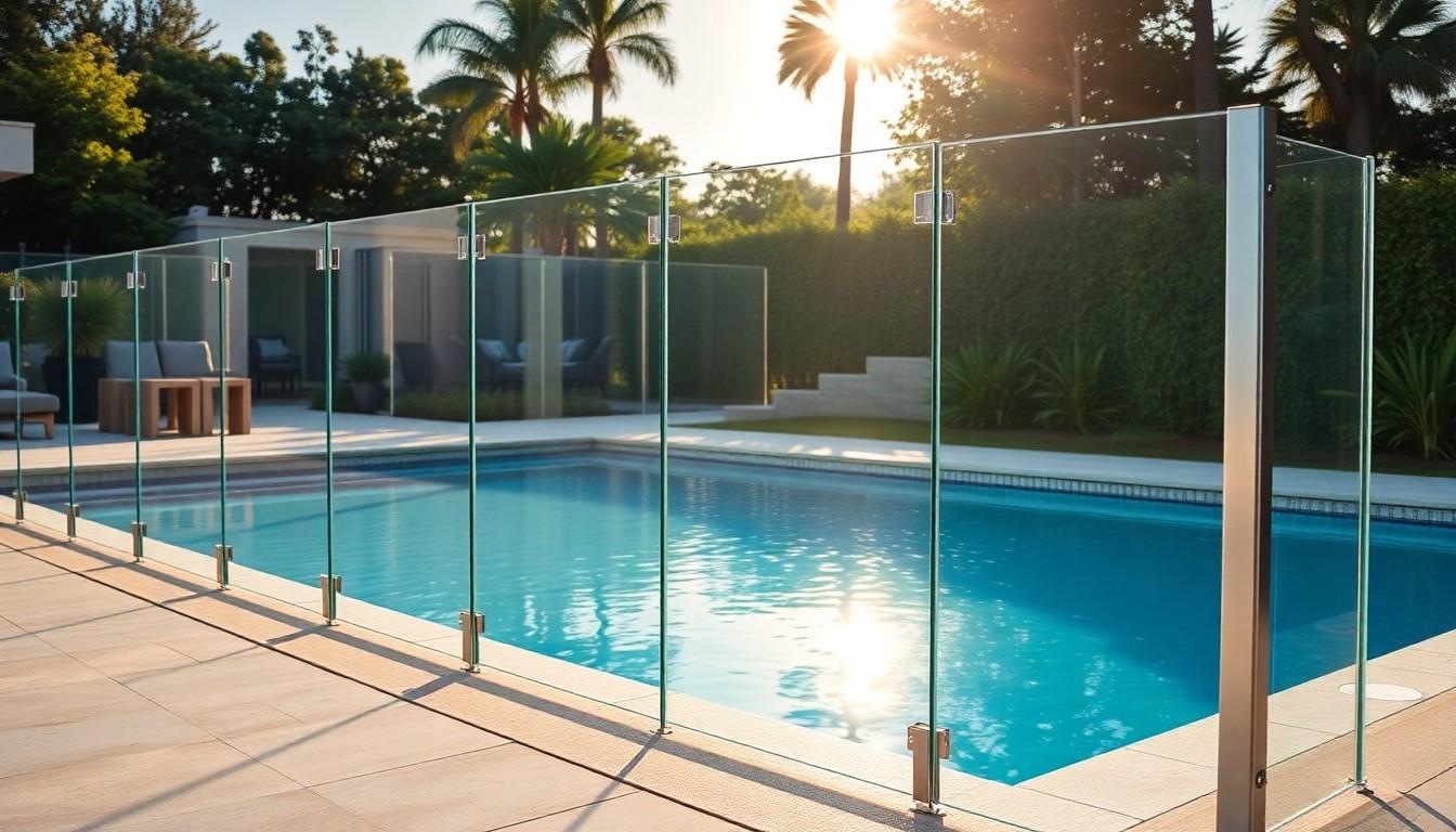 Frameless Glass Pool Fence