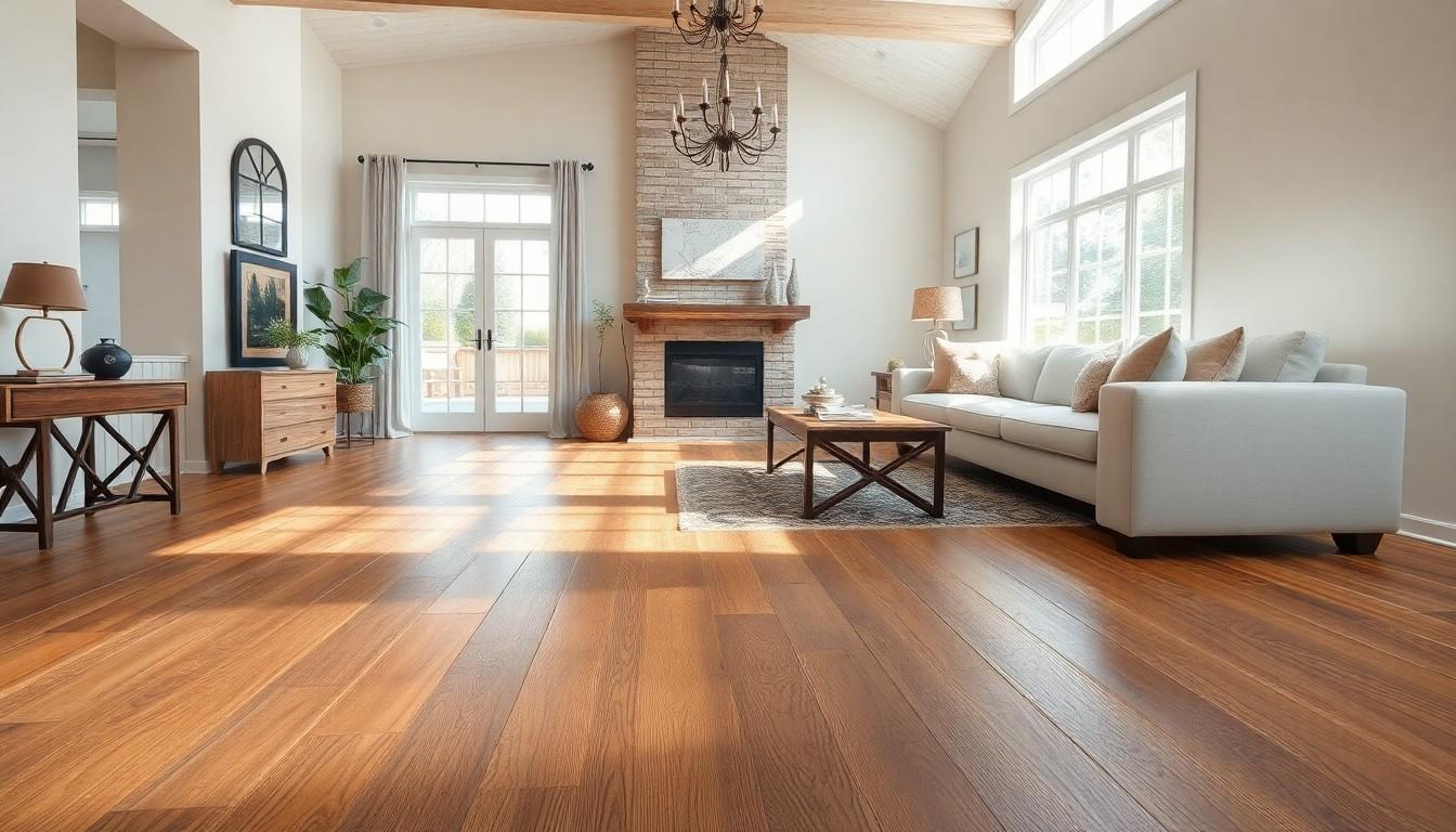 Hand Scraped Wood Floors