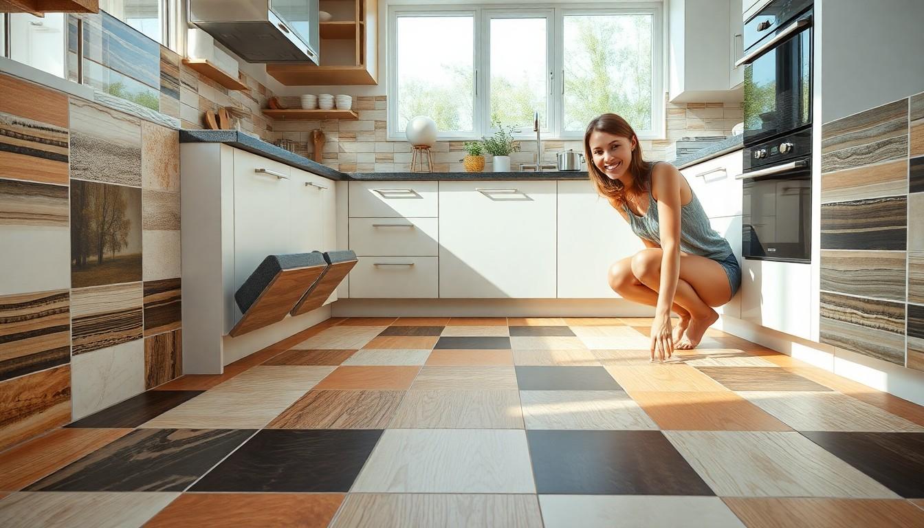 Ceramic Tile Flooring