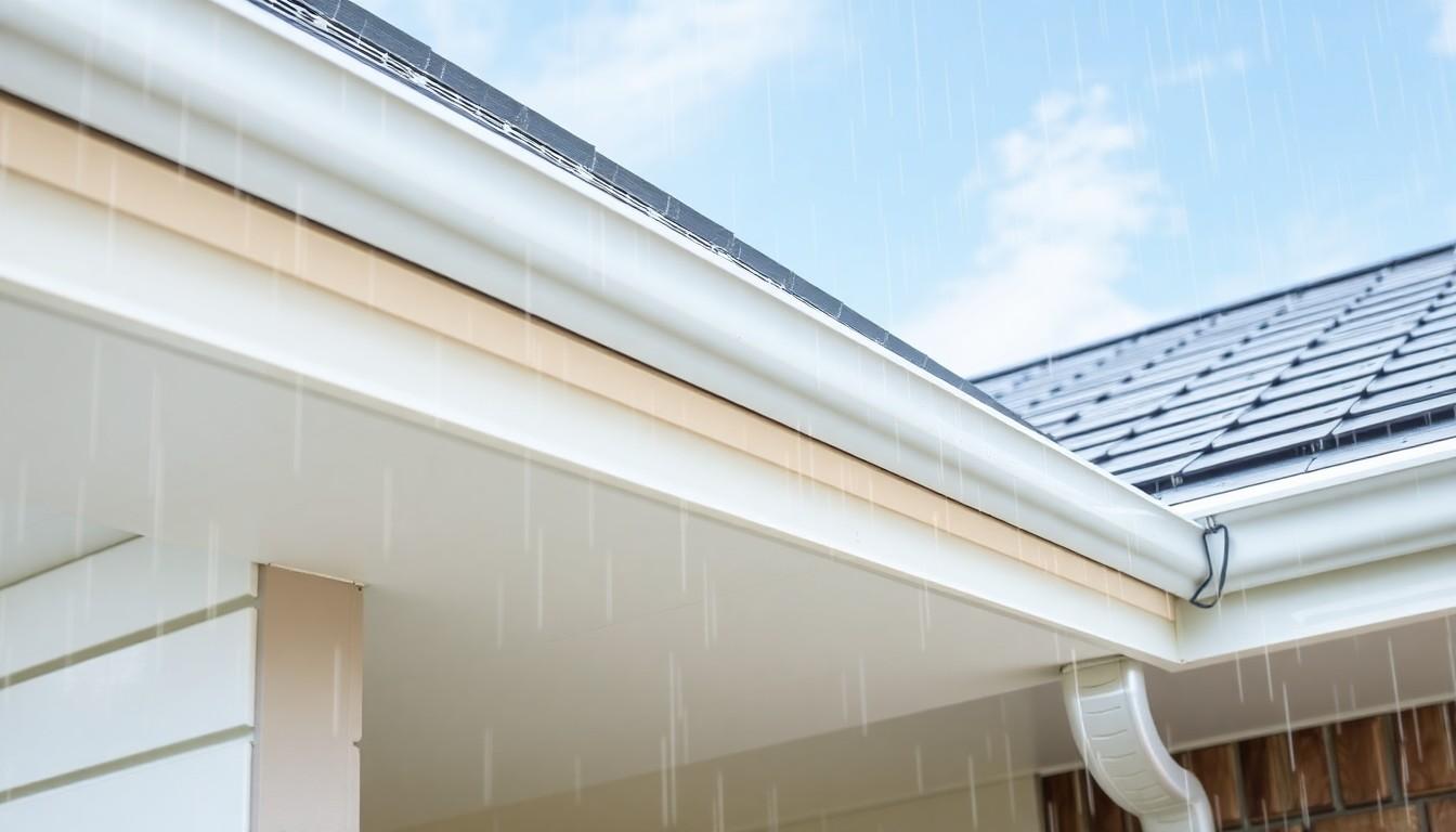 Rain Gutter Cover