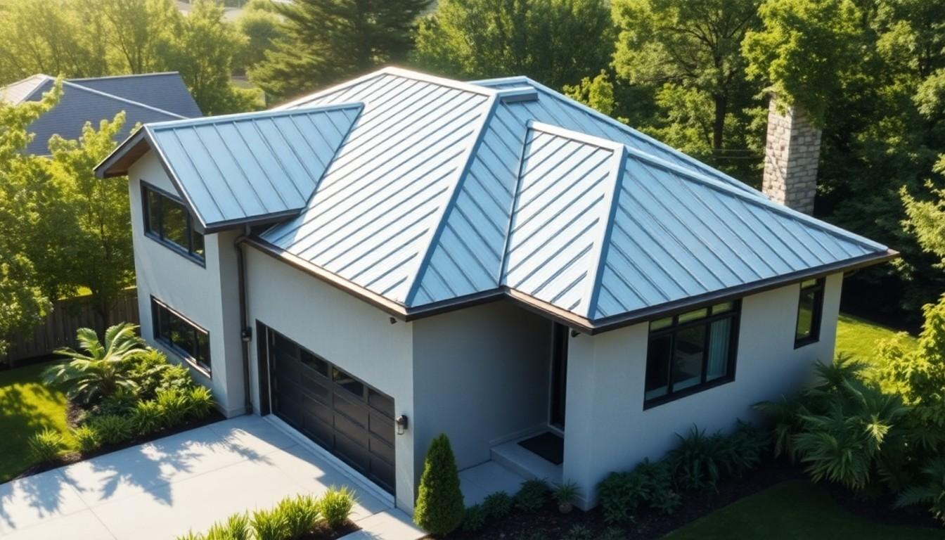 Galvanized Metal Roof