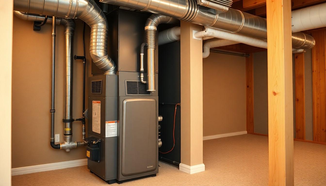 Forced Air Gas Furnace