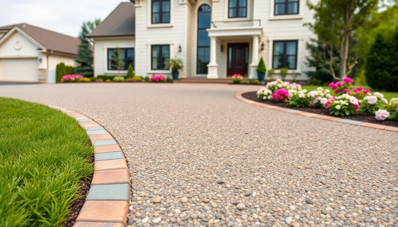 Resin Bonded Driveway