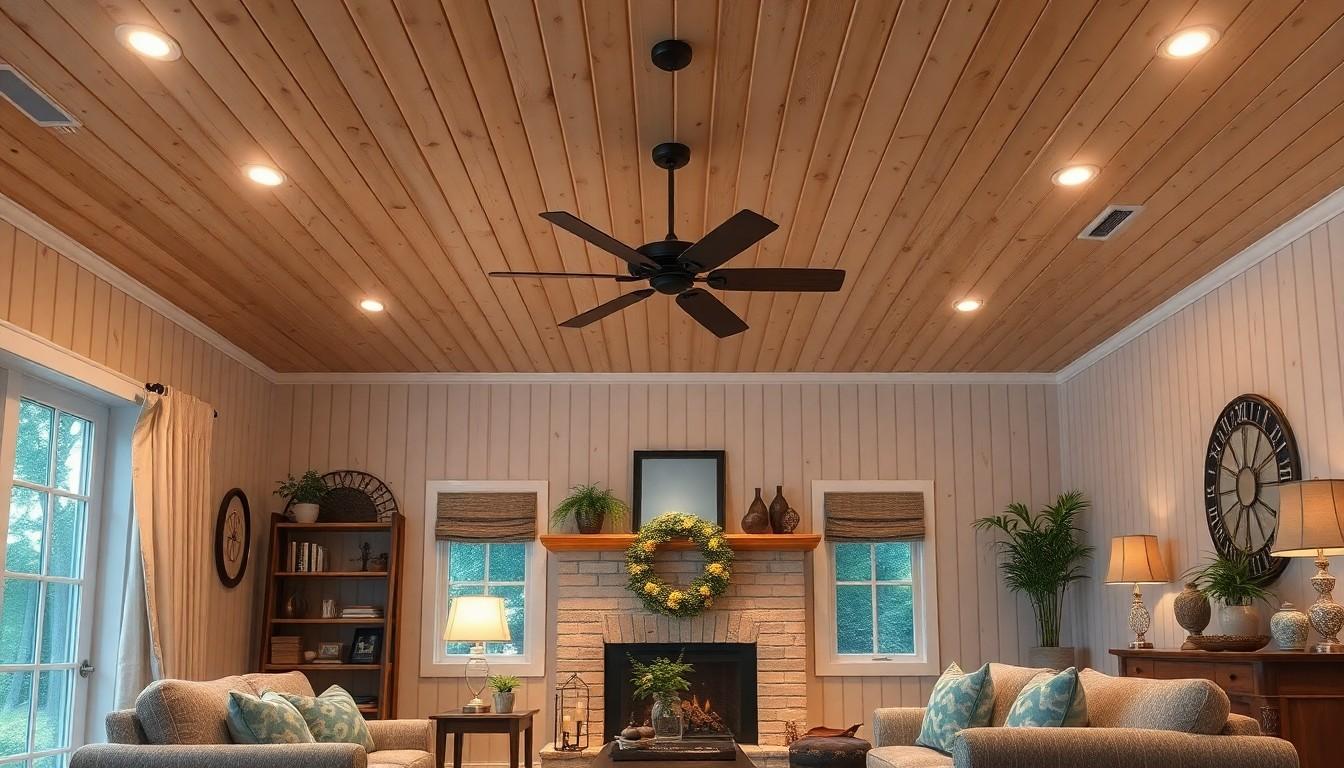Beadboard Ceiling