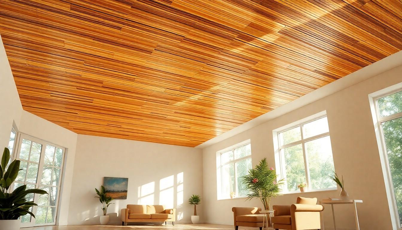 Bamboo Ceiling Tile