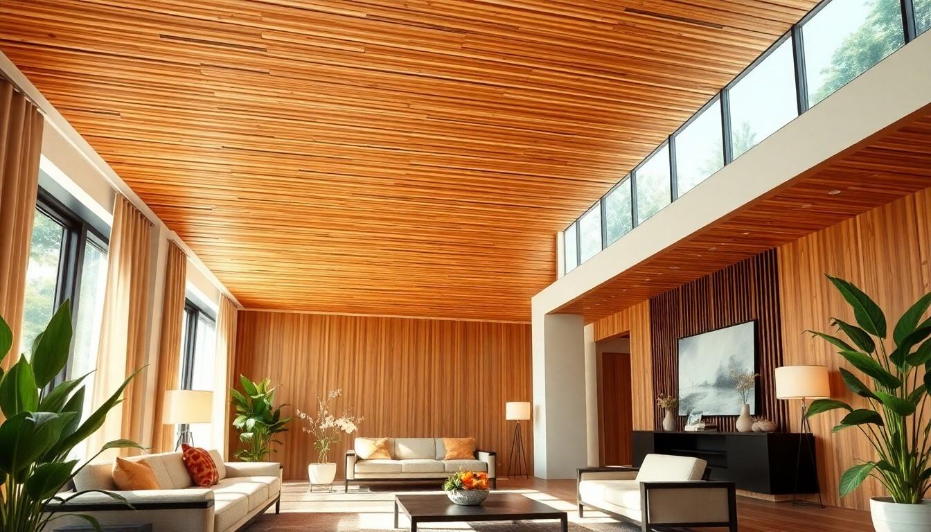 Bamboo Ceiling Panel