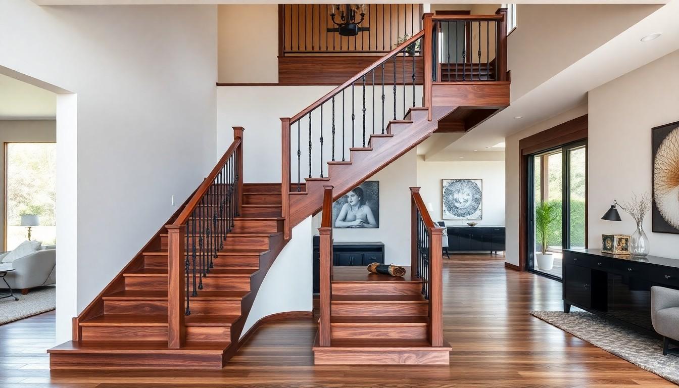Walnut Stairs