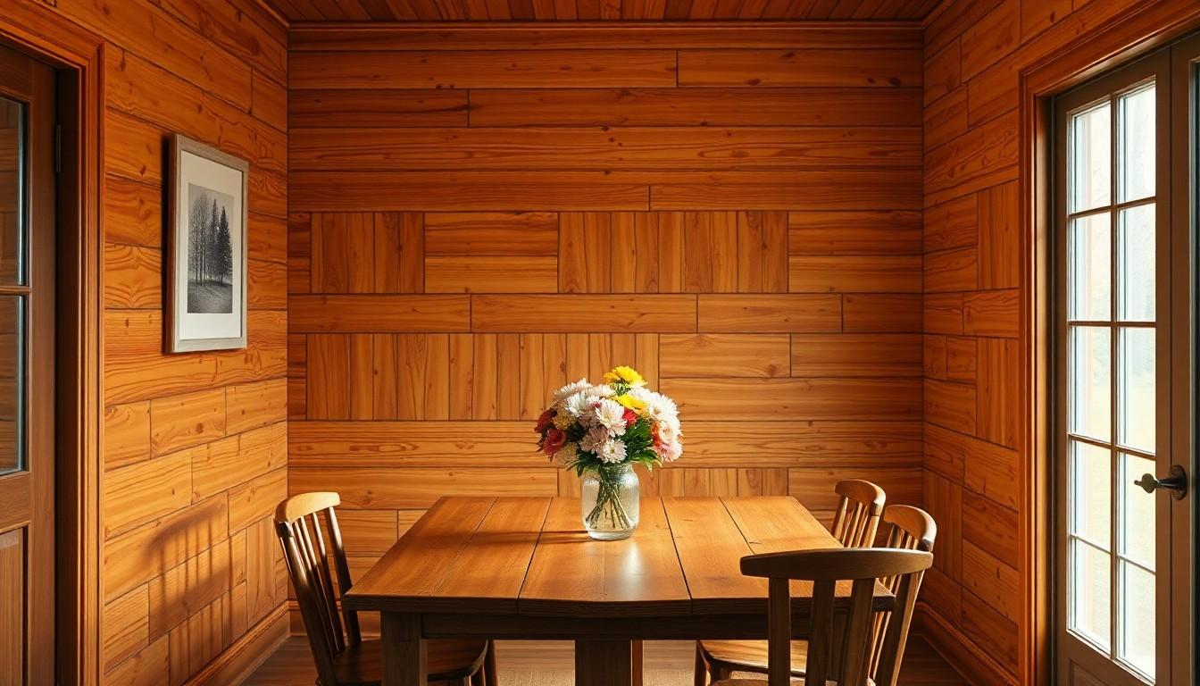 Pine Paneling