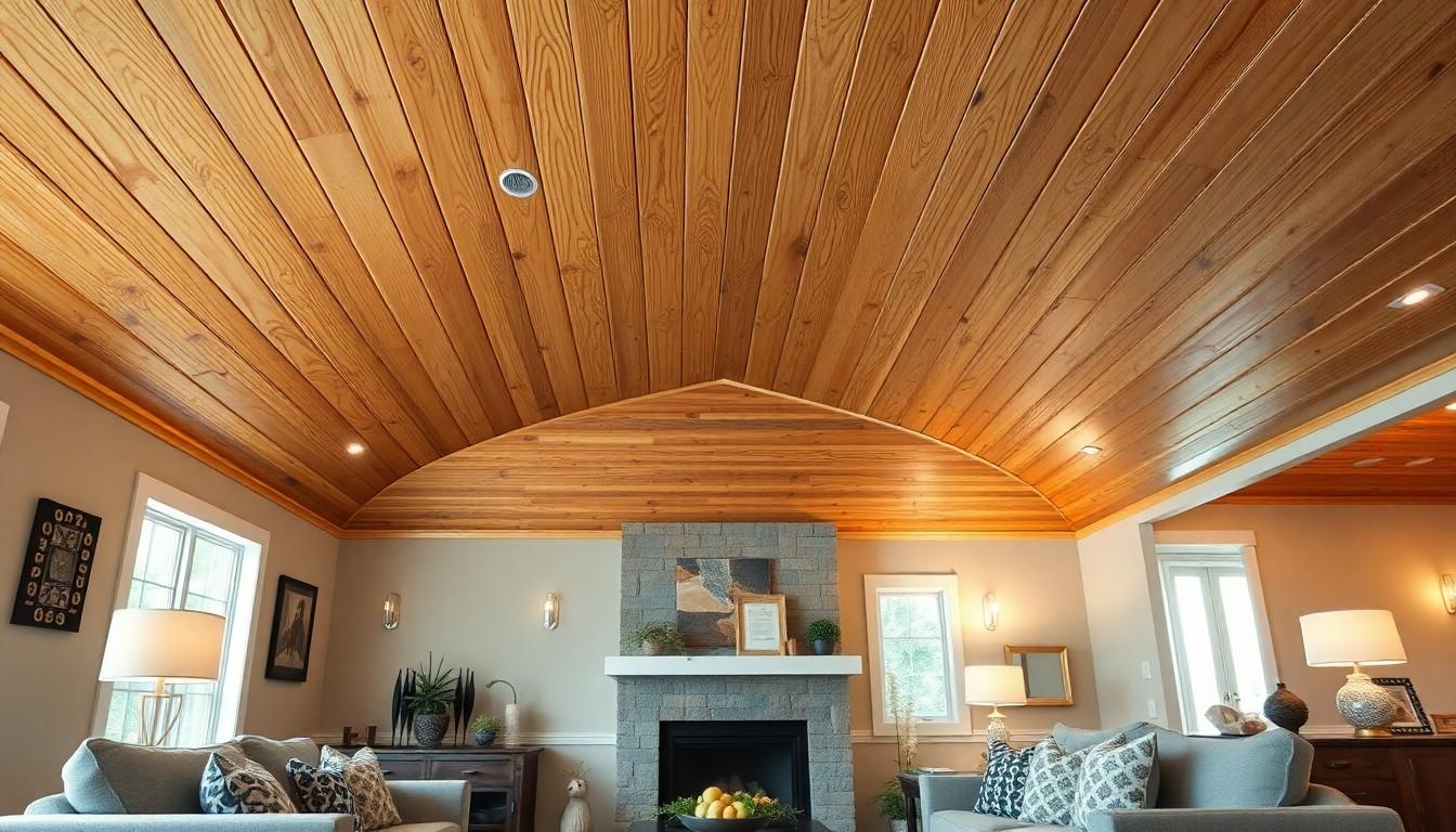Pine Ceiling