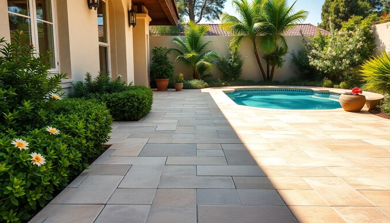 Travertine Paver