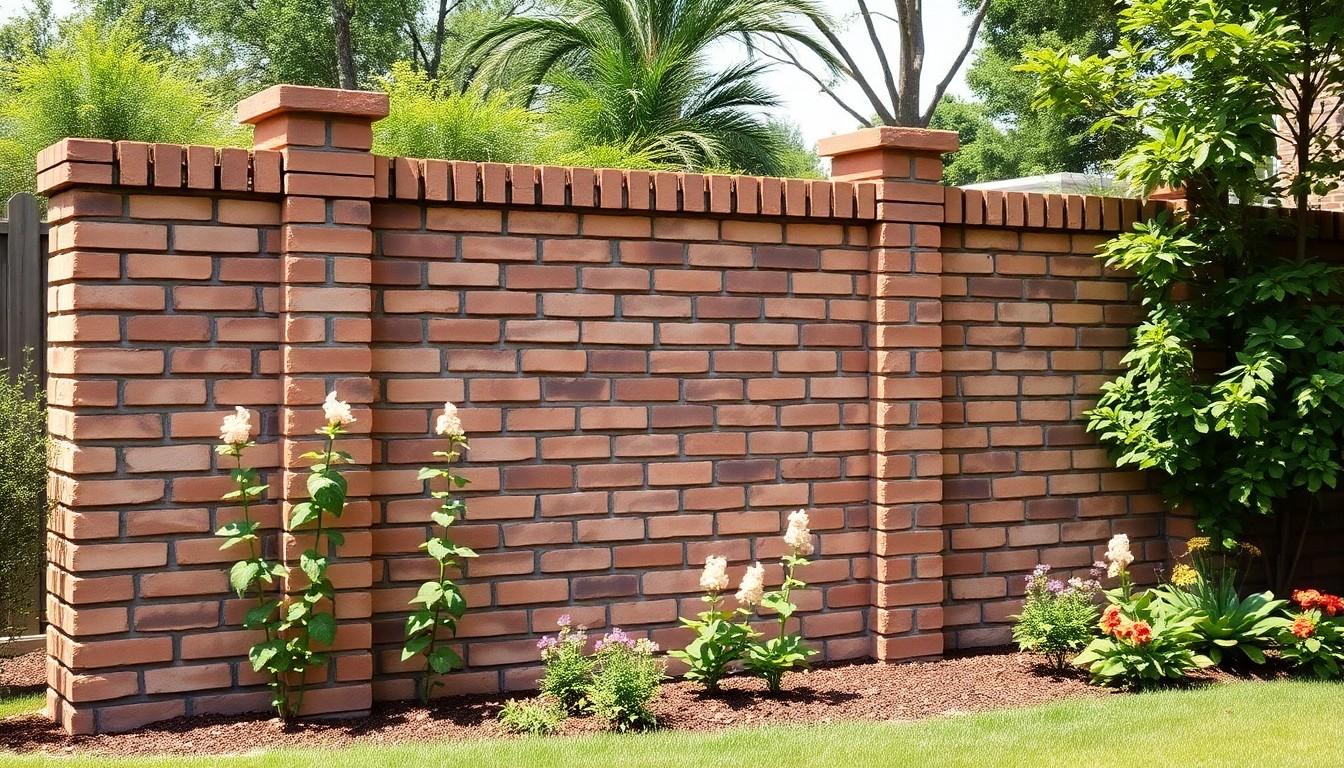 Masonry Fence