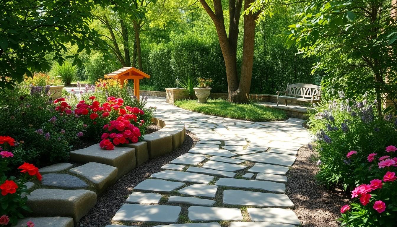 Stone Walkway