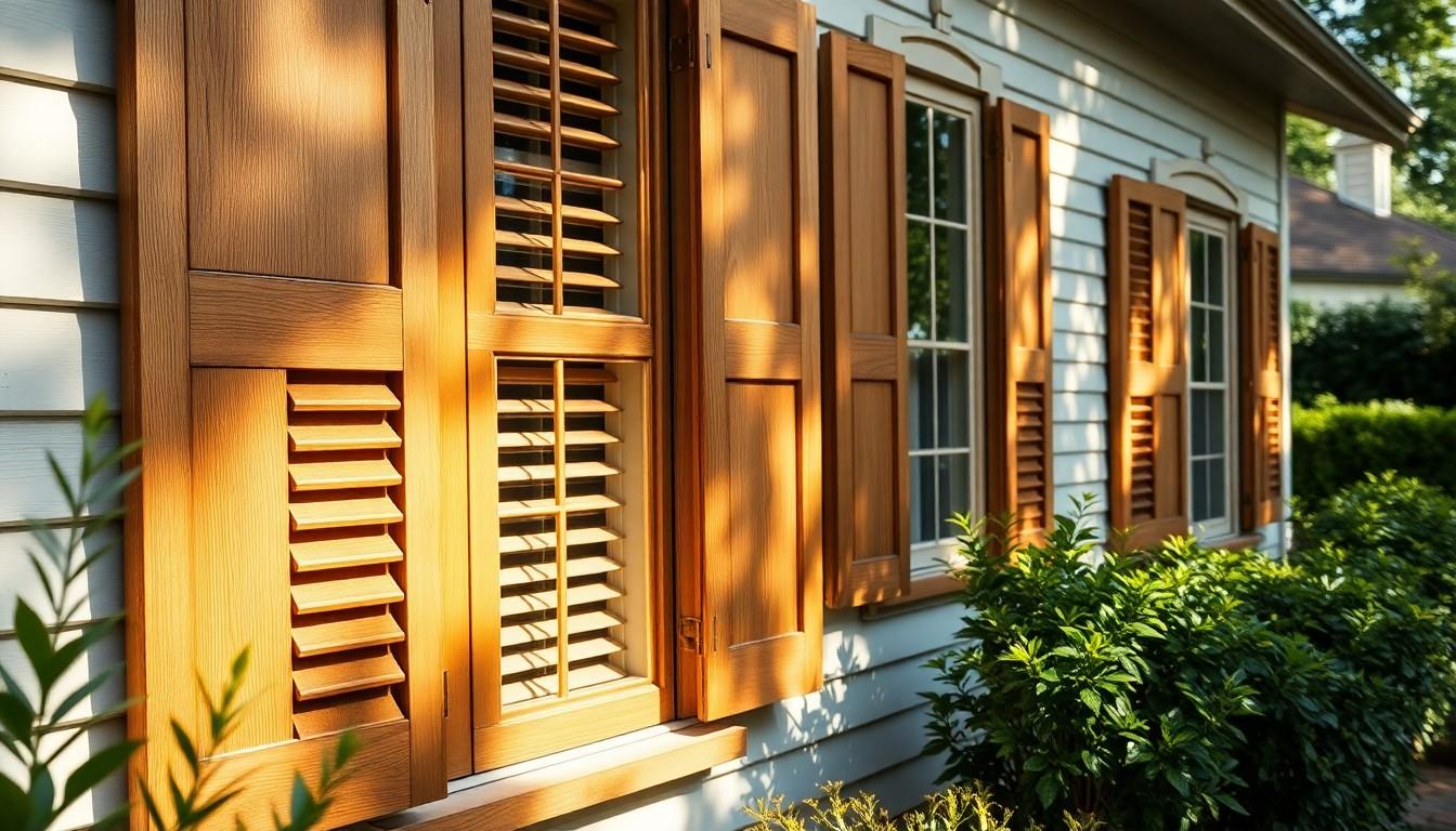 Wood Window Shutter