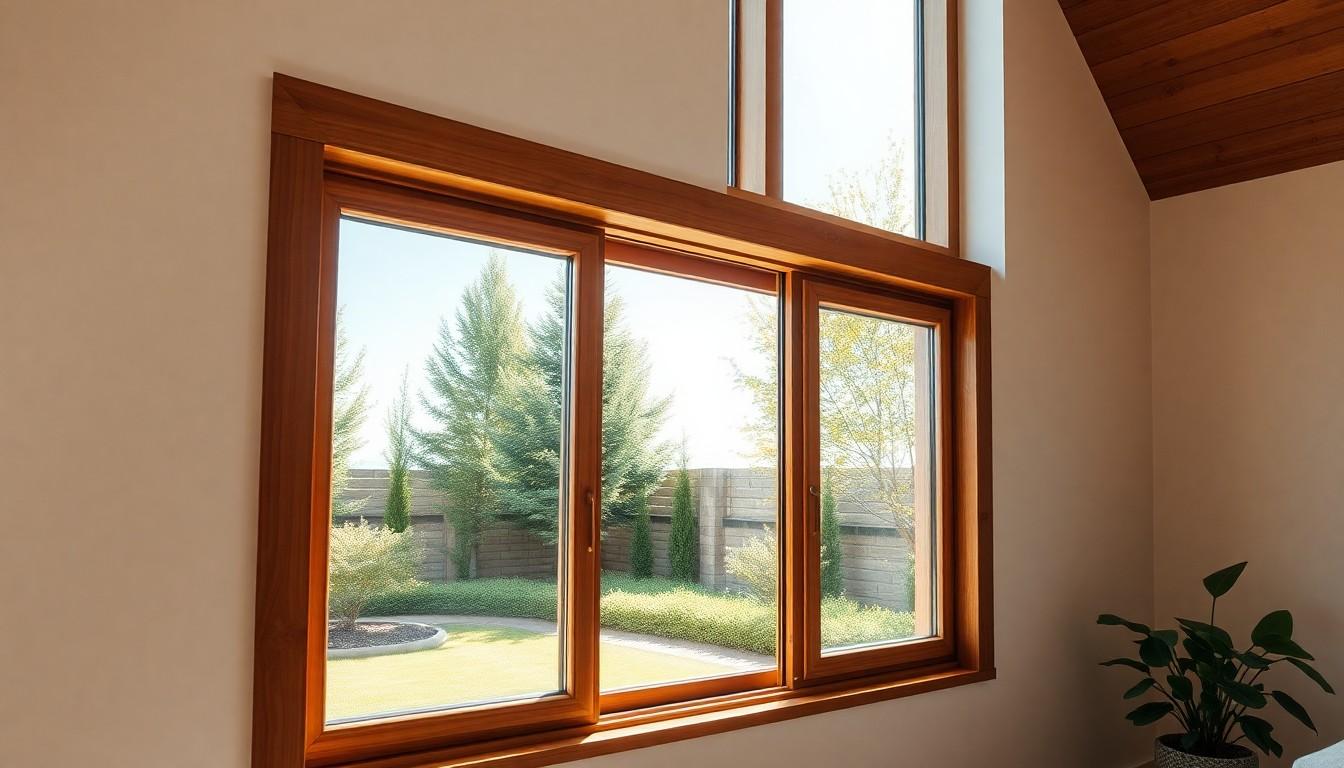 Wood Sliding Window