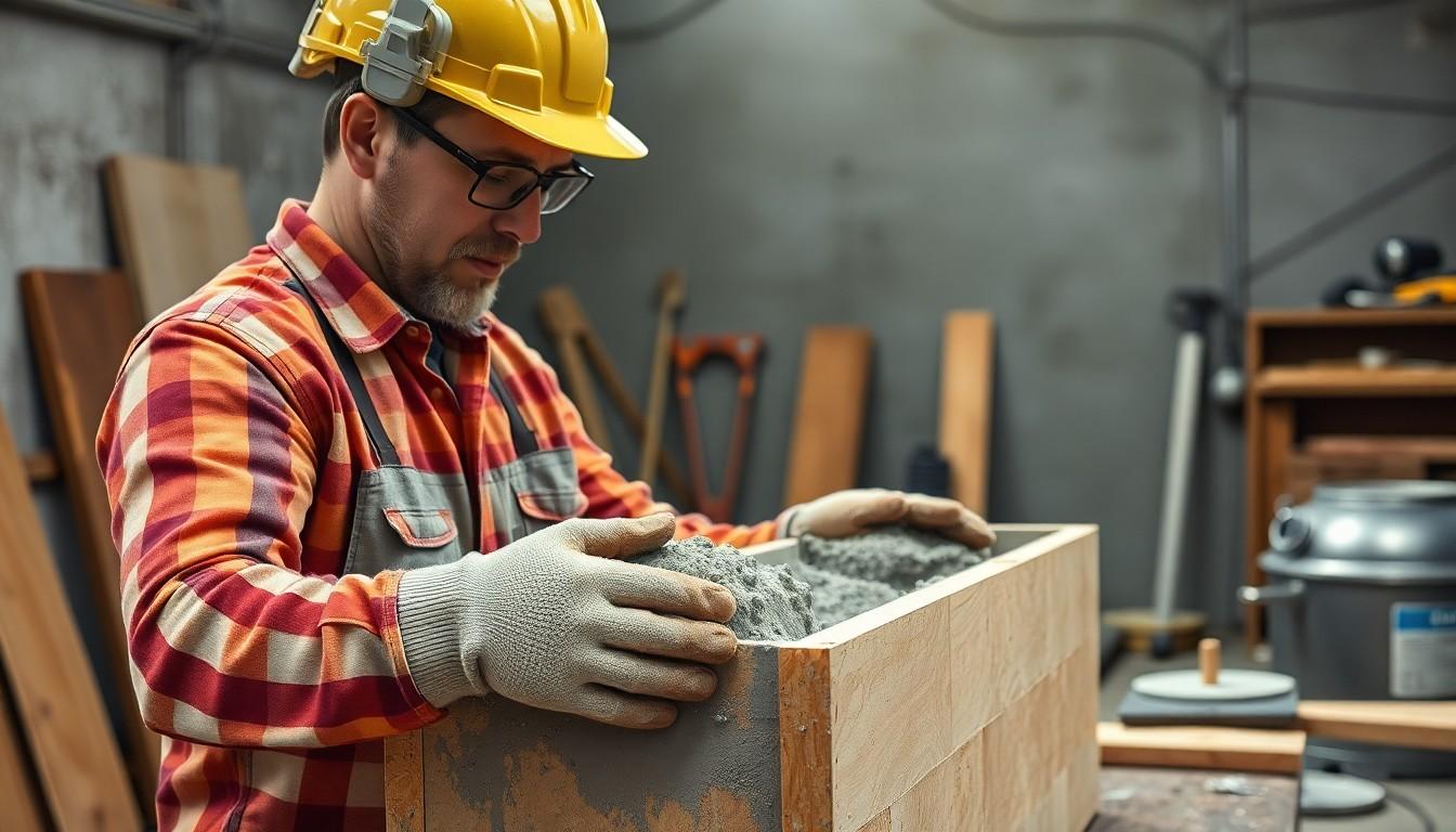 Install Concrete Countertops