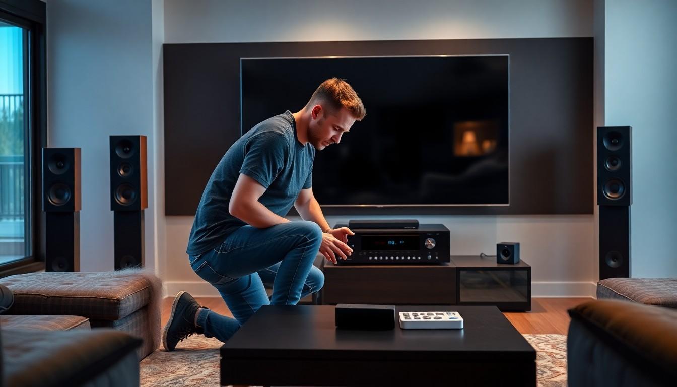 Install Home Theater Speakers