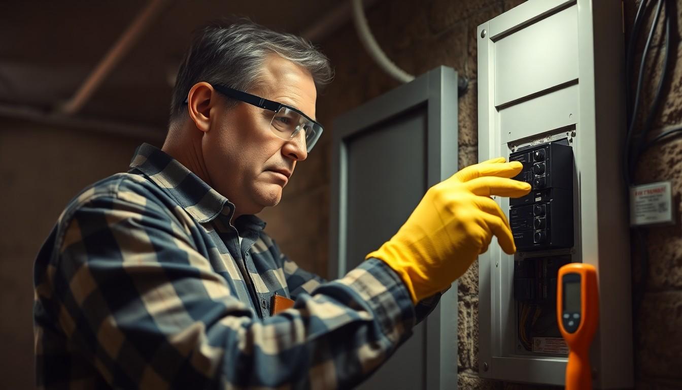 Install GFCI Circuit Breaker