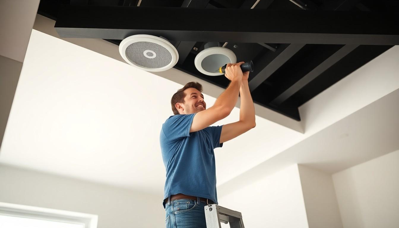 Install Ceiling Speakers