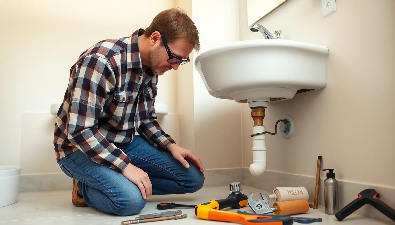 Replace Bathroom Sink