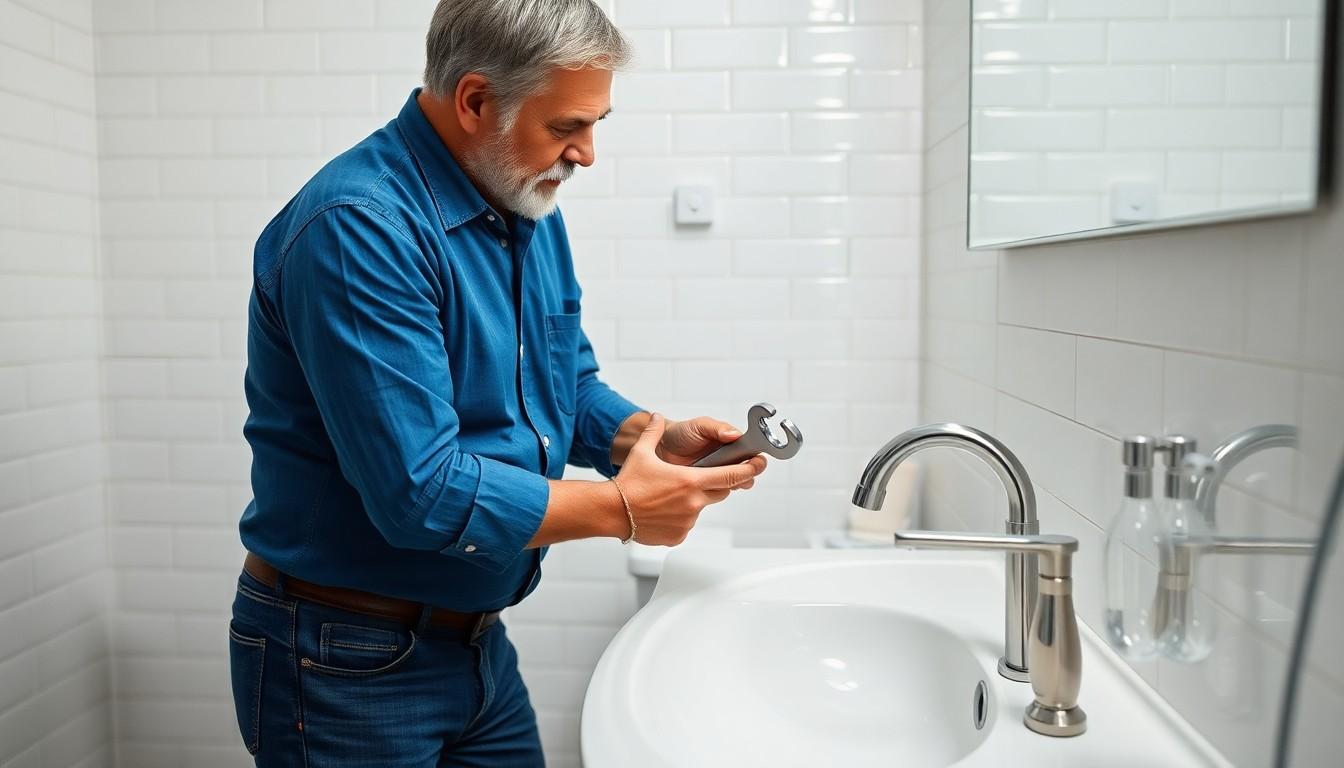 Replace Bathroom Faucet