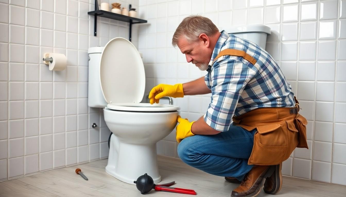 Repair Leaky Toilet