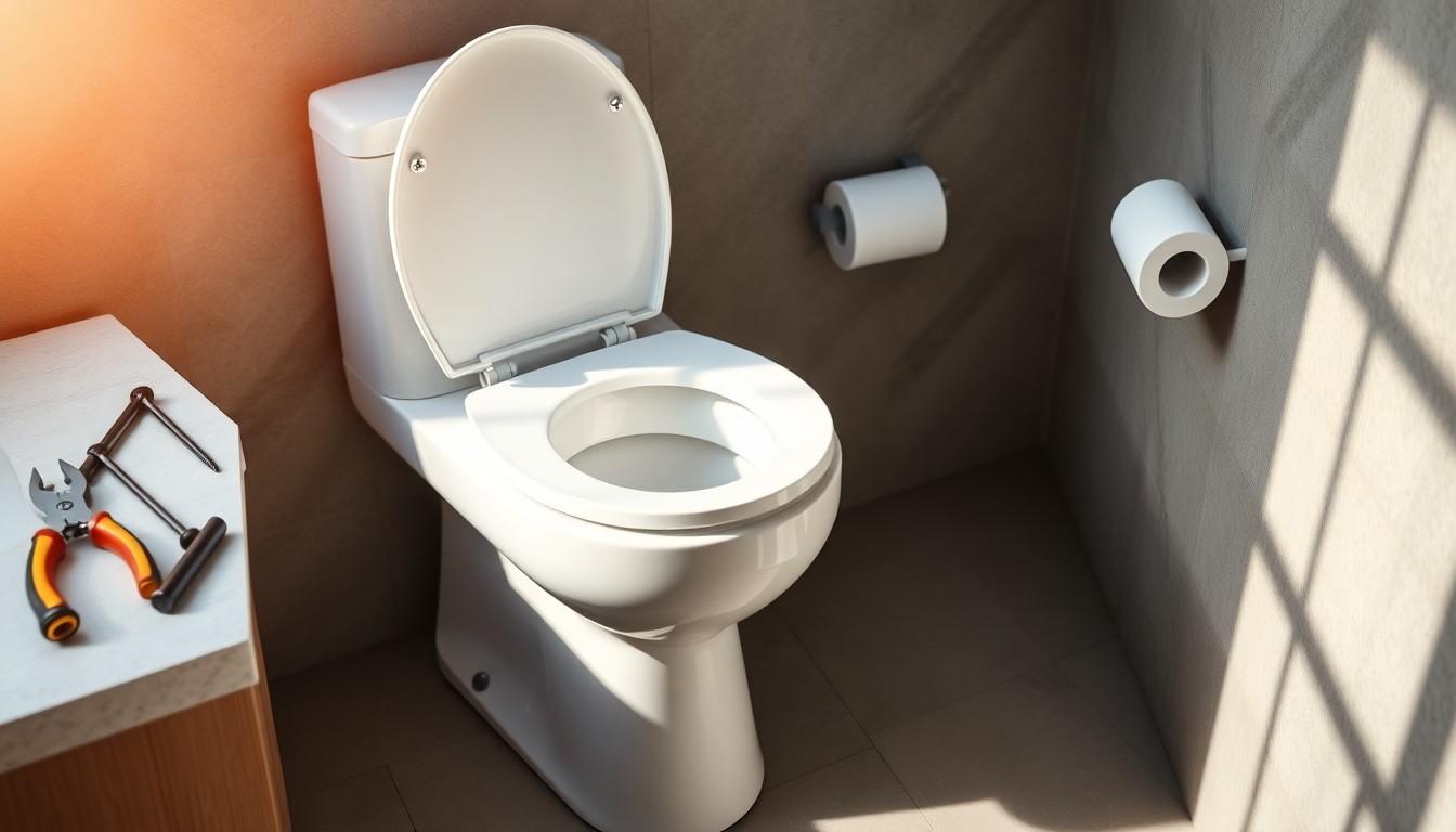 Install Toilet Seat
