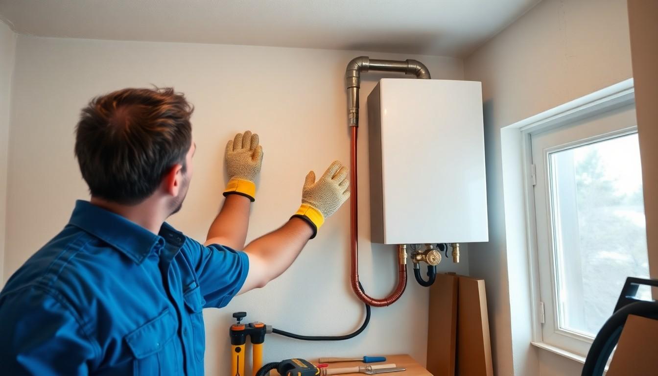 Install Tankless Gas Water Heater