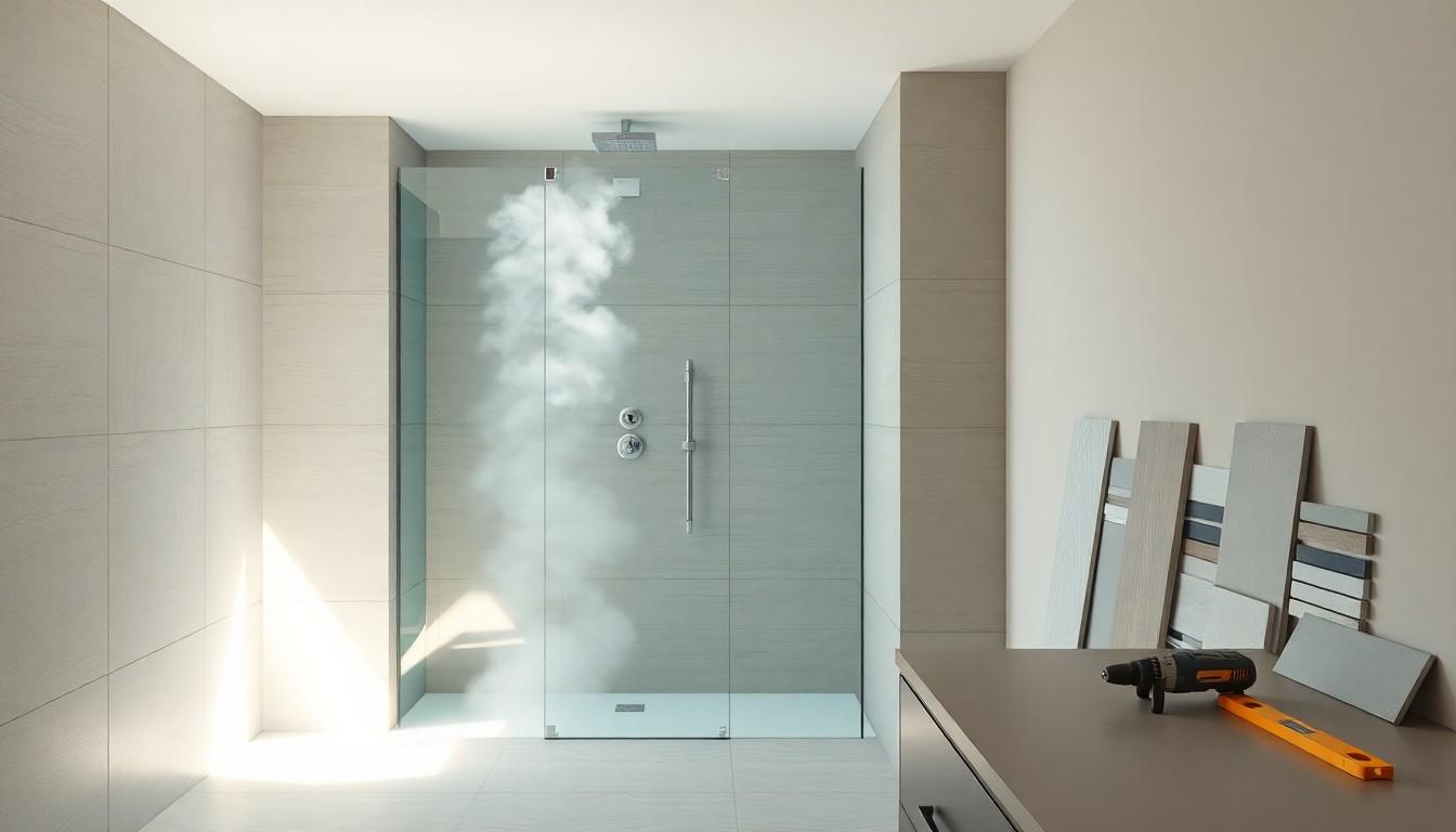 Install Steam Shower