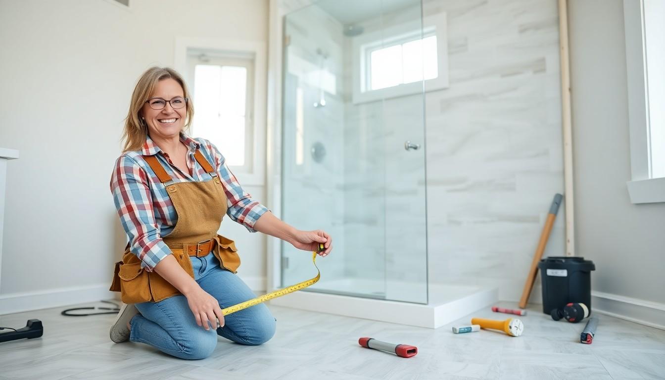 Install Shower Surround