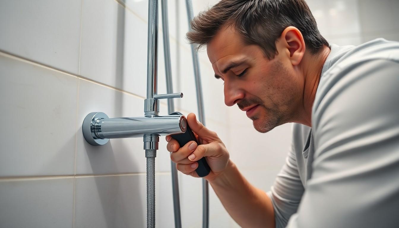 Install Shower Faucet