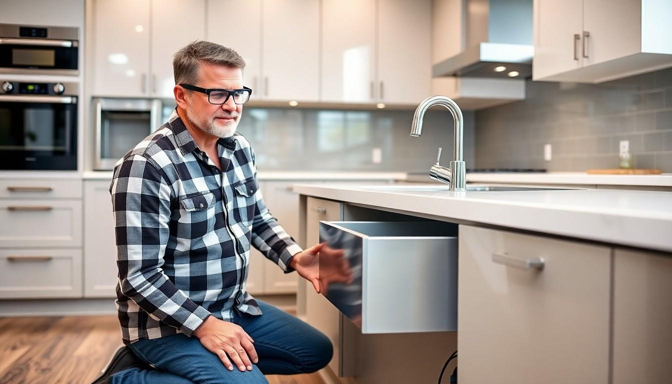 Install Kitchen Sink