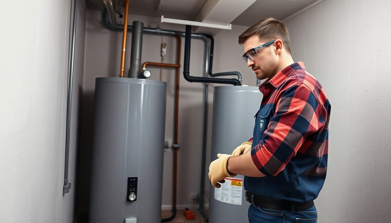 Install Electric Water Heater