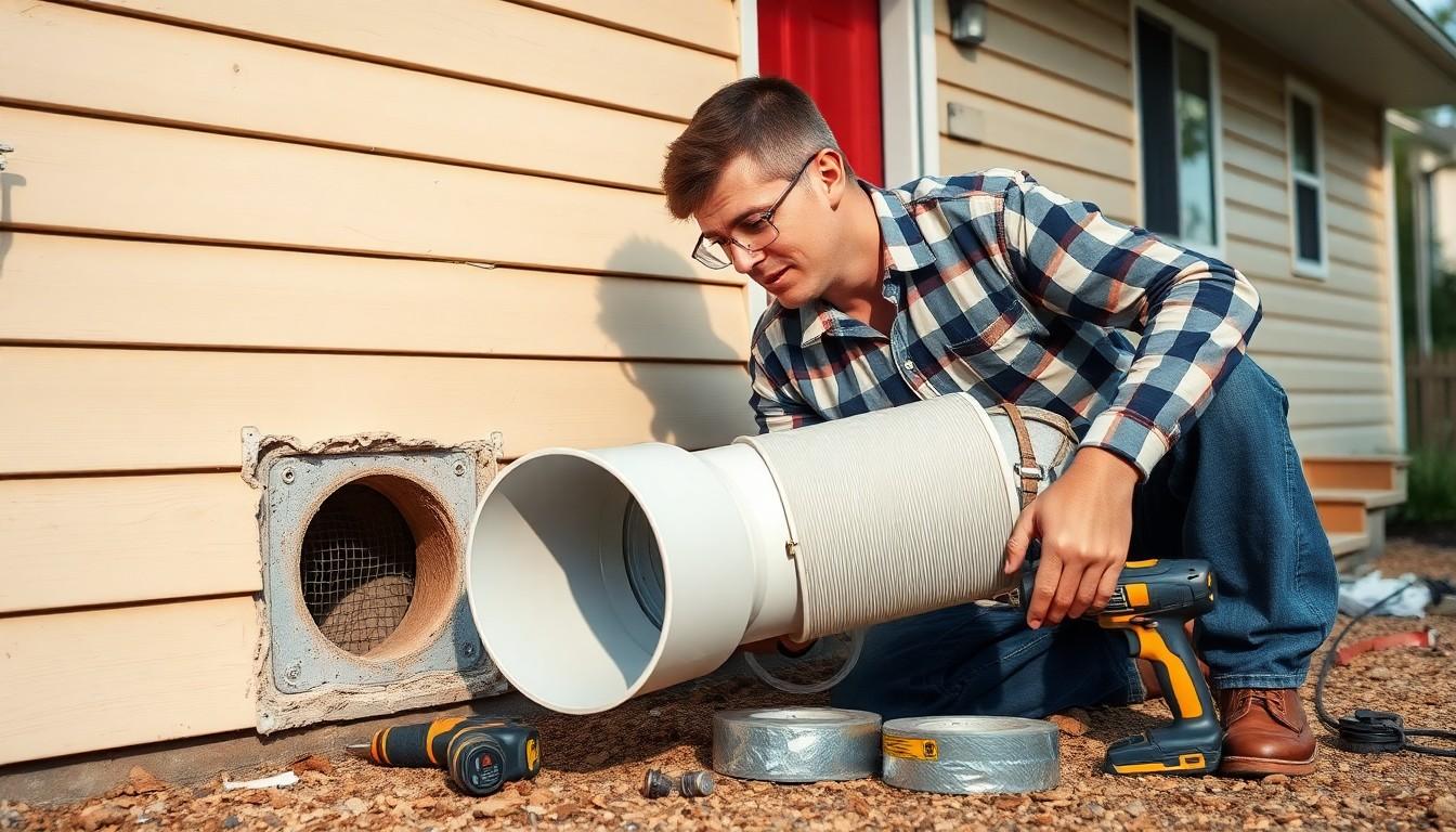 Install Dryer Vent