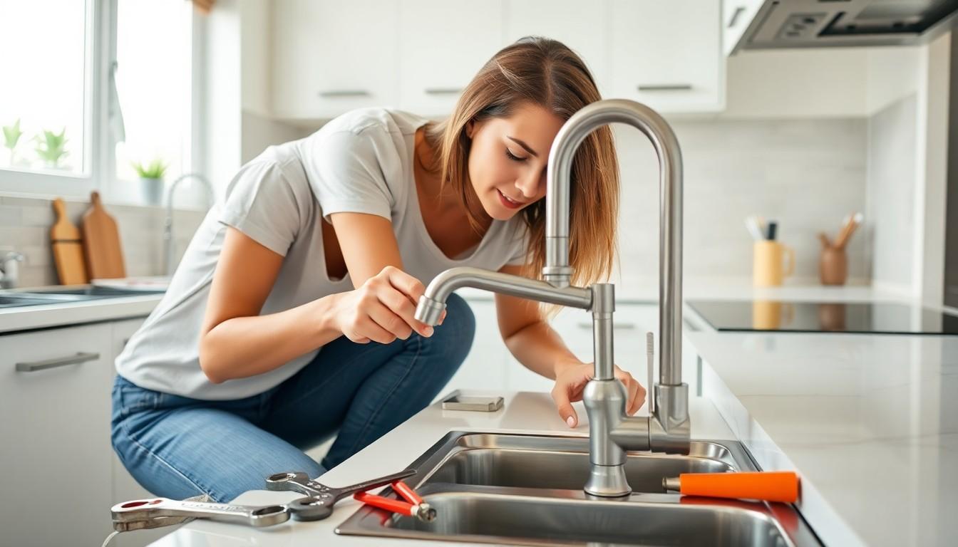 Replace Kitchen Faucet