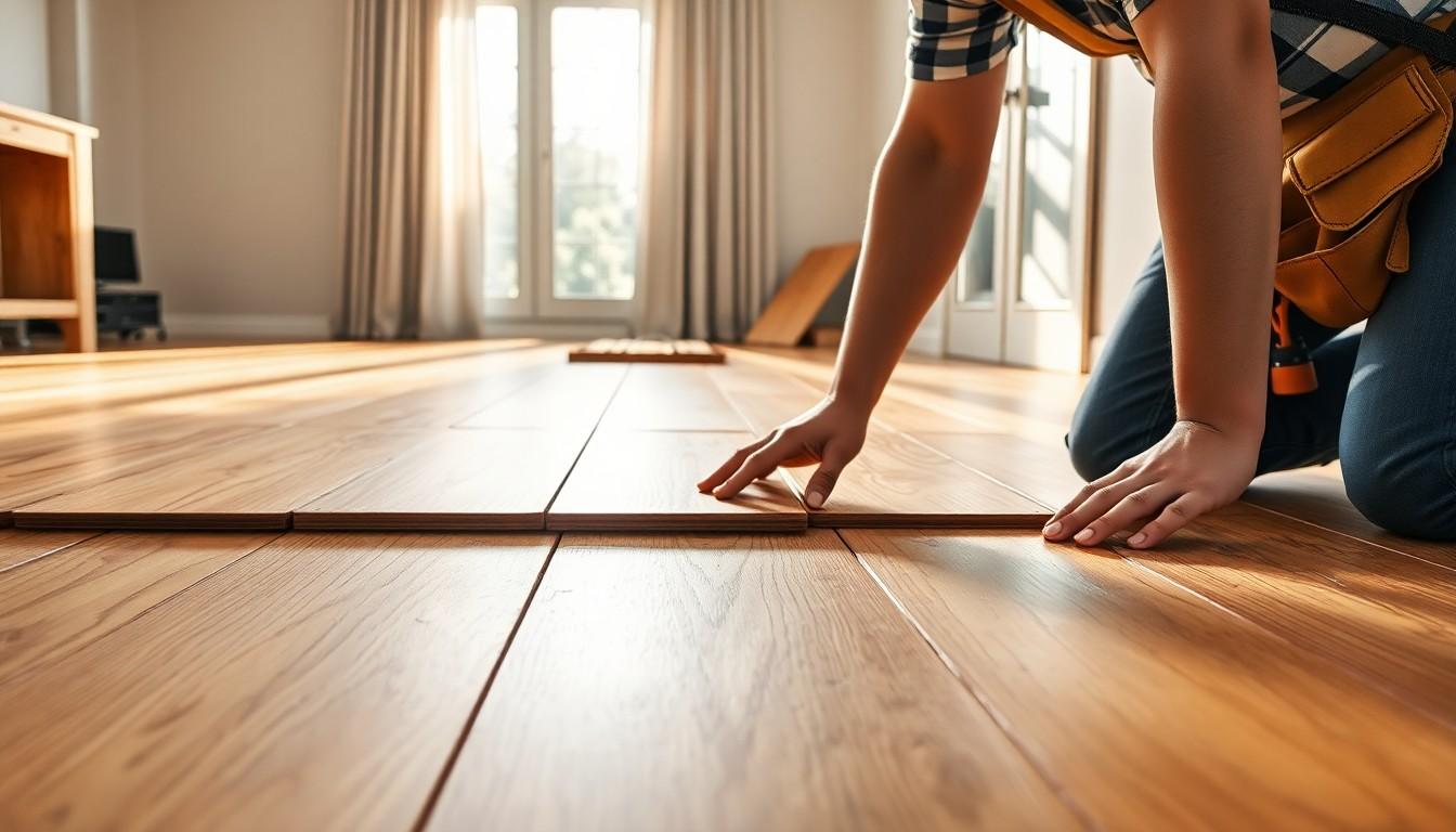 Install Oak Flooring