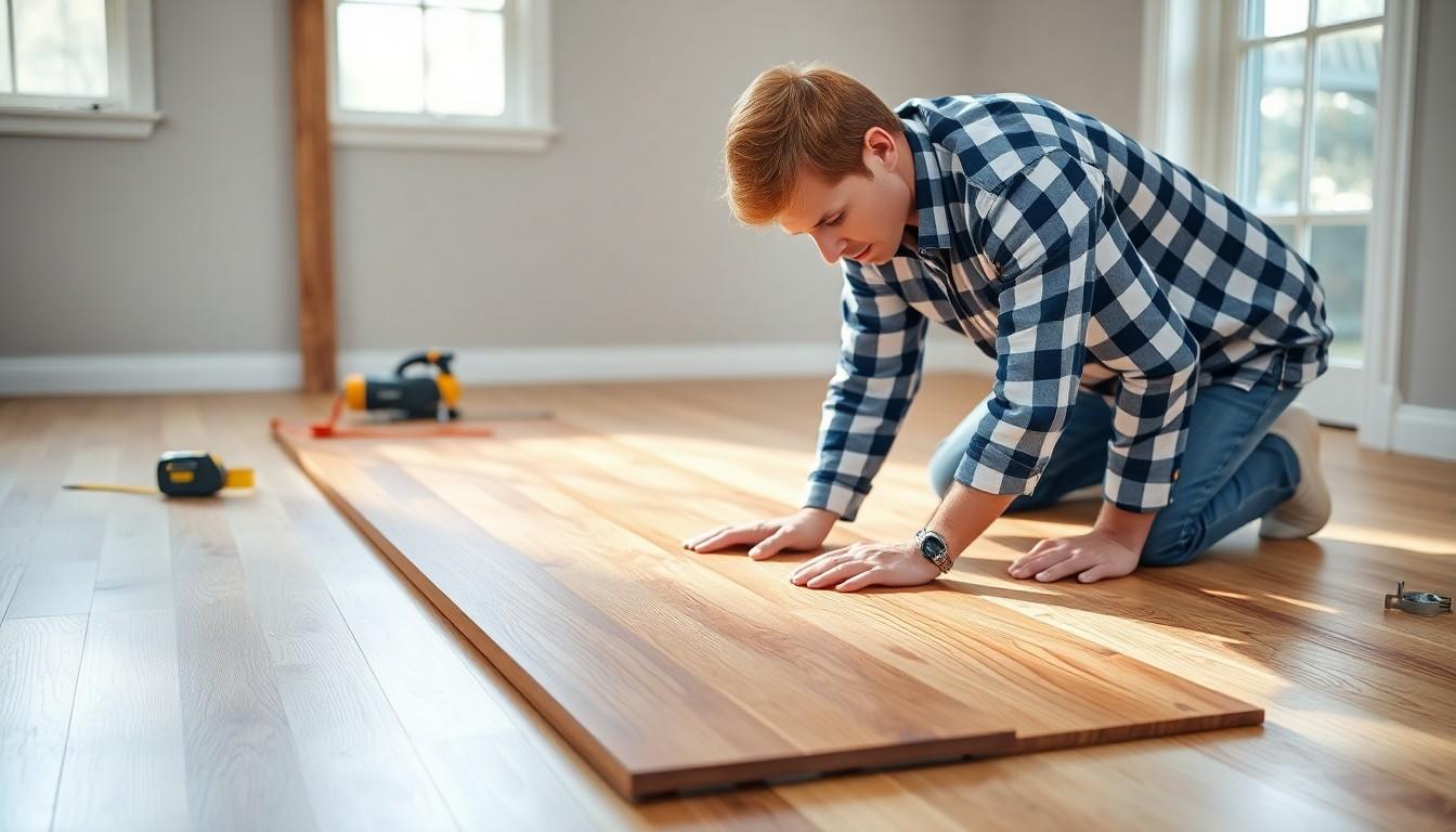 Install Prefinished Hardwood Floor