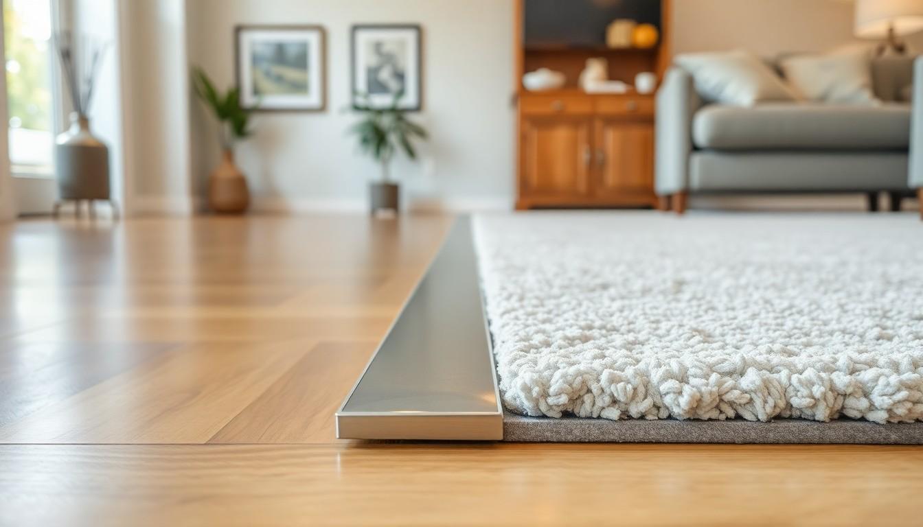 Install Threshold Transition Strip